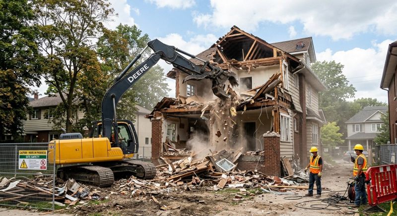 Building Removal in Old Bridge, NJ